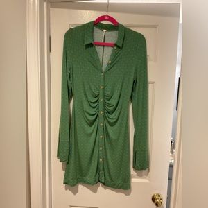 Free People Shirt dress